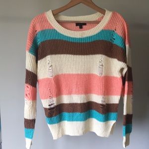 Mine | Distressed Sweater